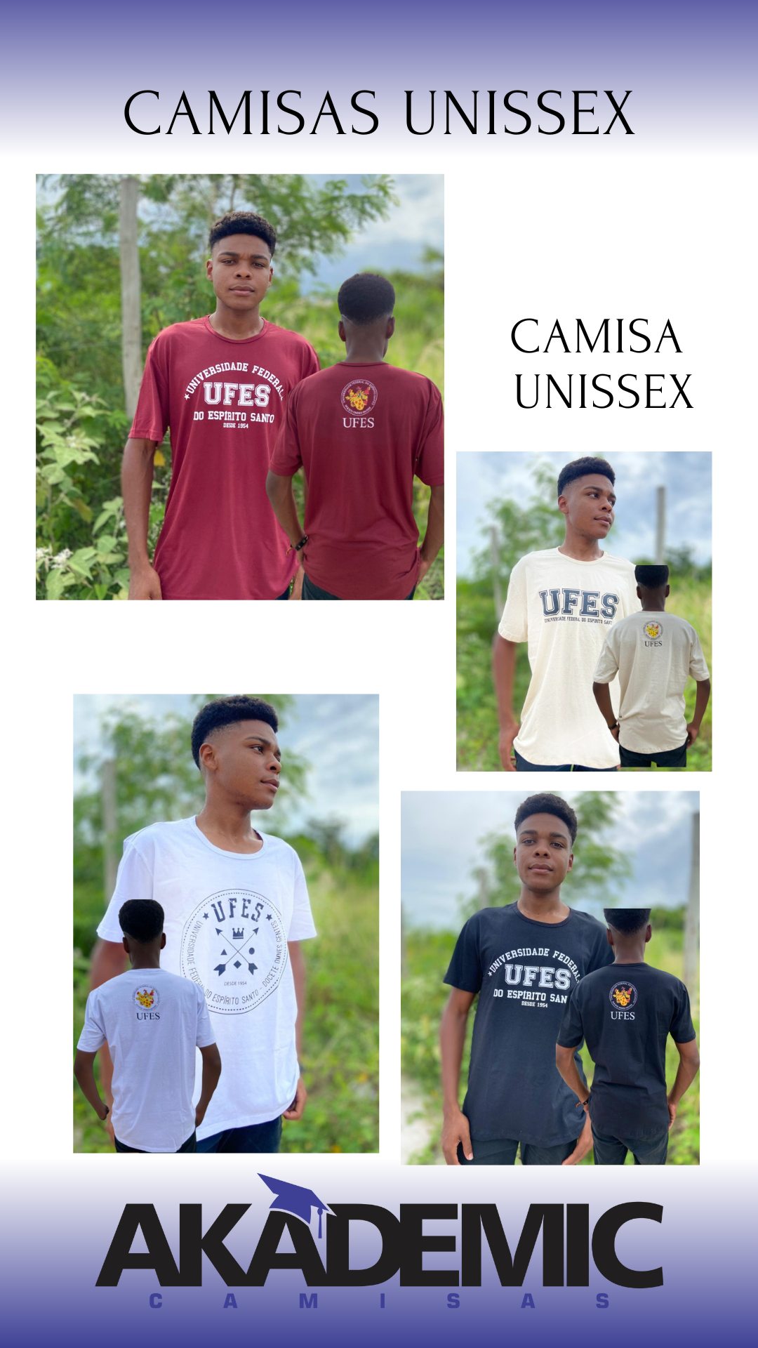 CAMISA UFES PERSONALIZADA